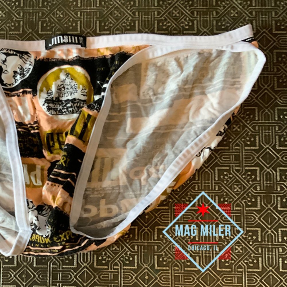 JINSHI SOFT PELLE PRINT TANGA, MED